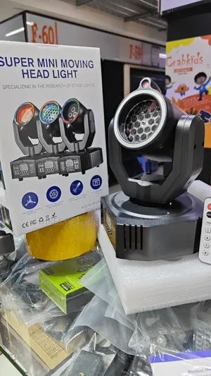 RGB Mini Moving Head Stage Light – Disco Club Effects