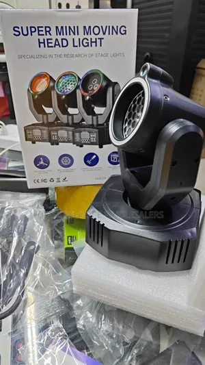 Mini Moving Head Beam Light – Sound Activated DMX