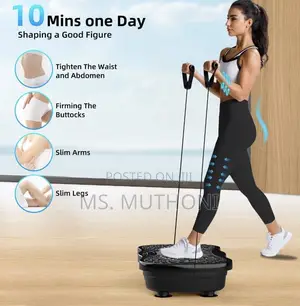 Full-Body Sculpting Vibration Massage Plate