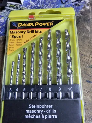 Dmax Power Masonry Drill Bit Set