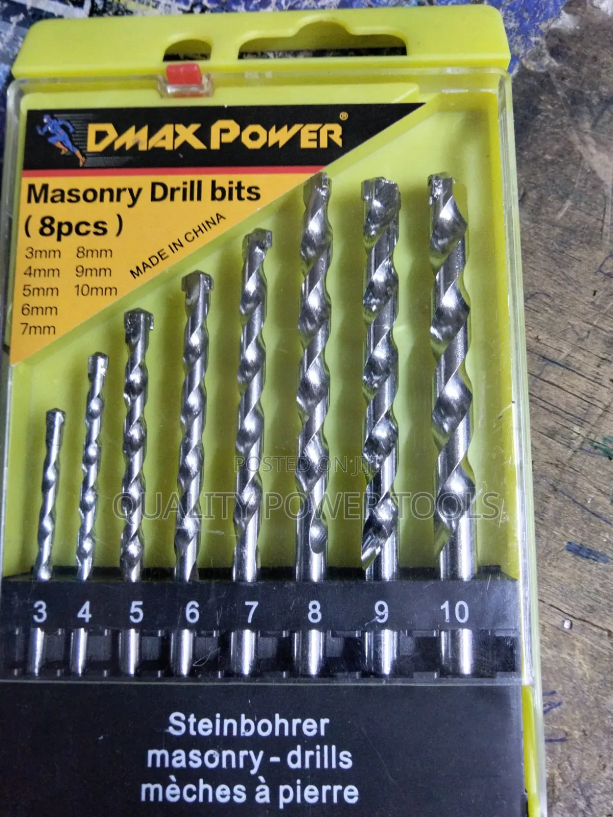 This Tool Is a Dmax Power Masonry Drill Bit Set