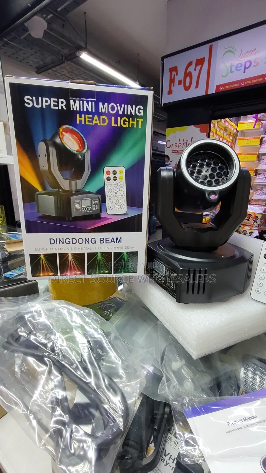 Super Mini Led Moving Head Dj Stage Light