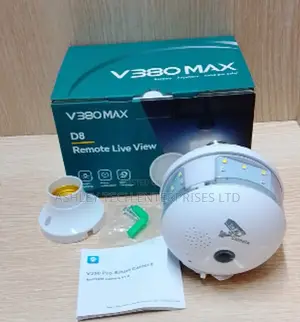 V380 Max D8 Indoor Wifi Camera Motion Tracking Alarm