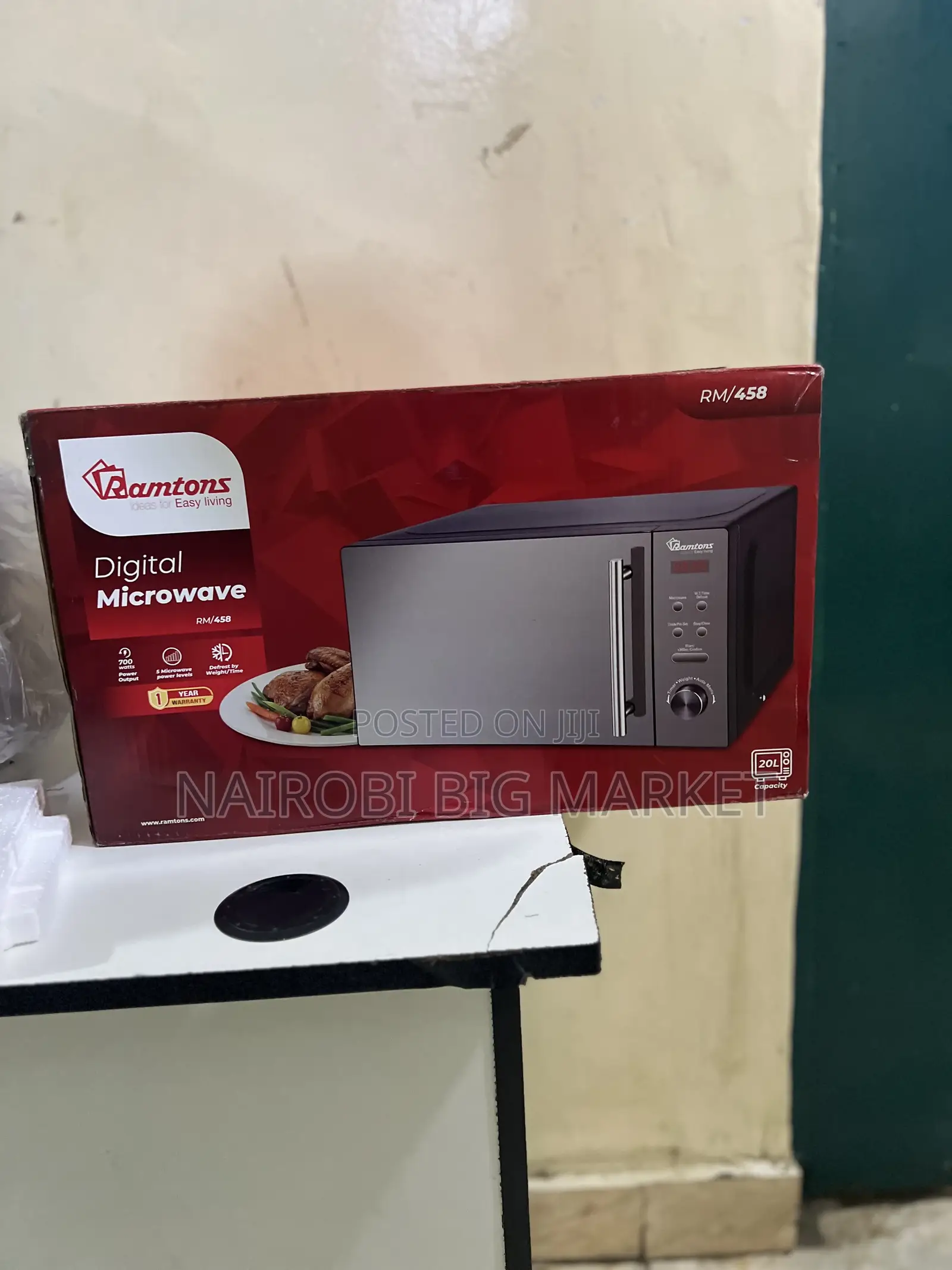 Ramtons 20litres Digital Microwave