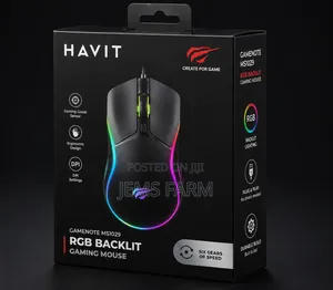 Havit Gamenote Ms1029 RGB Backlit Gaming Mouse