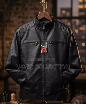Warm Black Leather Jacket