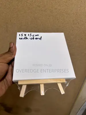 Small Easel Stand and Non Toxic Canvas