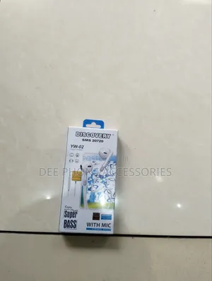 Discovery Yw 02 Super Bass Wired Earphones