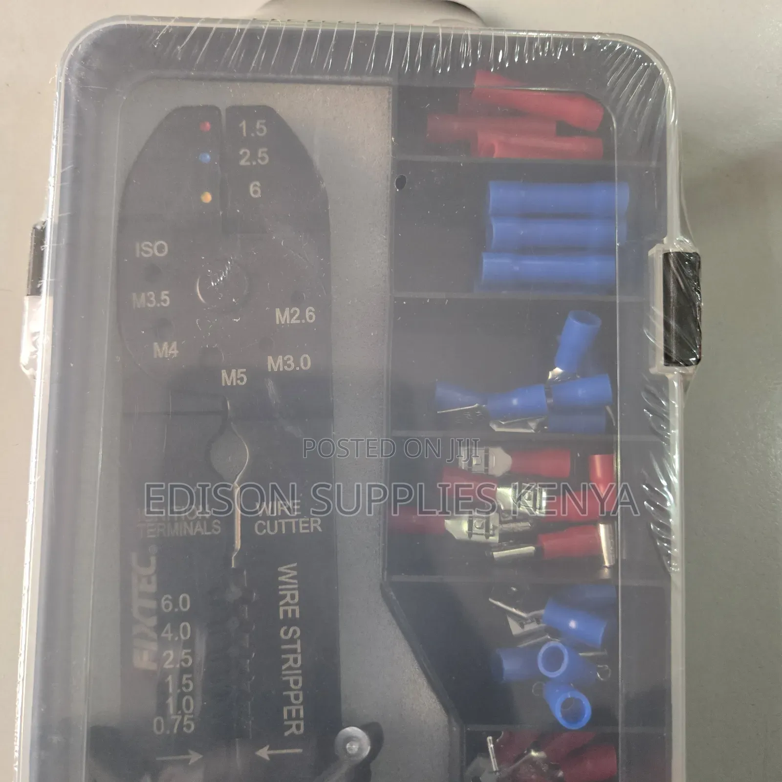 Fixtec Multifunctional Wire Stripper 8" Cable Stripper Crimping Tool