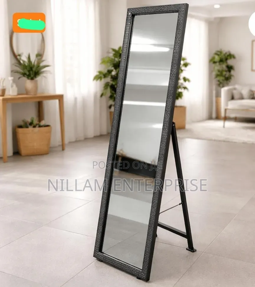 Plastic Print Floor Mirror