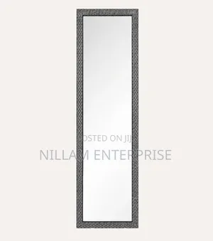 Plastic Print Floor Mirror