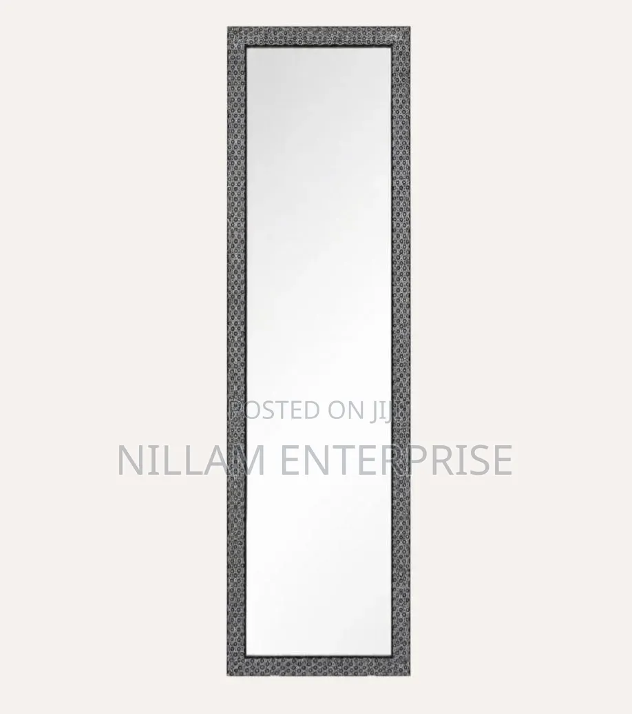 Plastic Print Floor Mirror