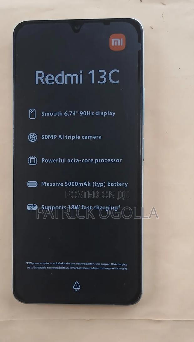 New Xiaomi Redmi 13C 256 GB White - main view