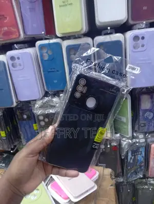 Tecno Spark 7solid Dark Matte Back Panel Case