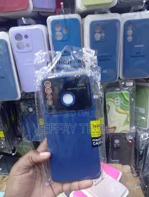 Oppo Reno13 Pro Matte Blue Silicone Smartphone Case
