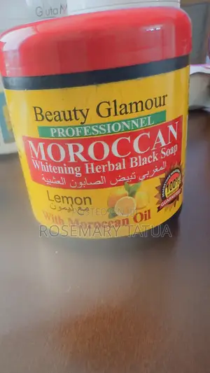 Moroccan Whitening Herbal Black Soap
