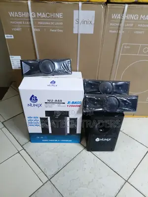 Nunix Nu-A60 X-Bass 3.1ch Home Theatre System – 12000w
