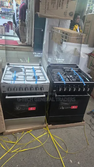 TBP Turkey 60×60 Cm 3 Gas + 1 Electric Turbo Fan and Cast Iron