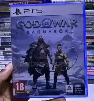 Lightly Played God of War Ragnarock Ps5 Game