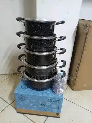 Heavy Duty 14pcs Kitchen Cookware Set
