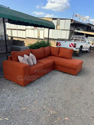 Elegant L-Shaped 5 Seater Sofa ( Corner Seat)