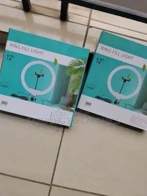 12-inch Led Ring Fill Light With Phone Holder Stand