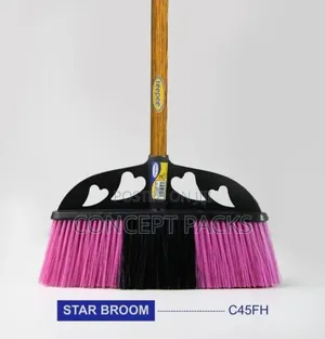 Teepee Sweep Broom With Handle.