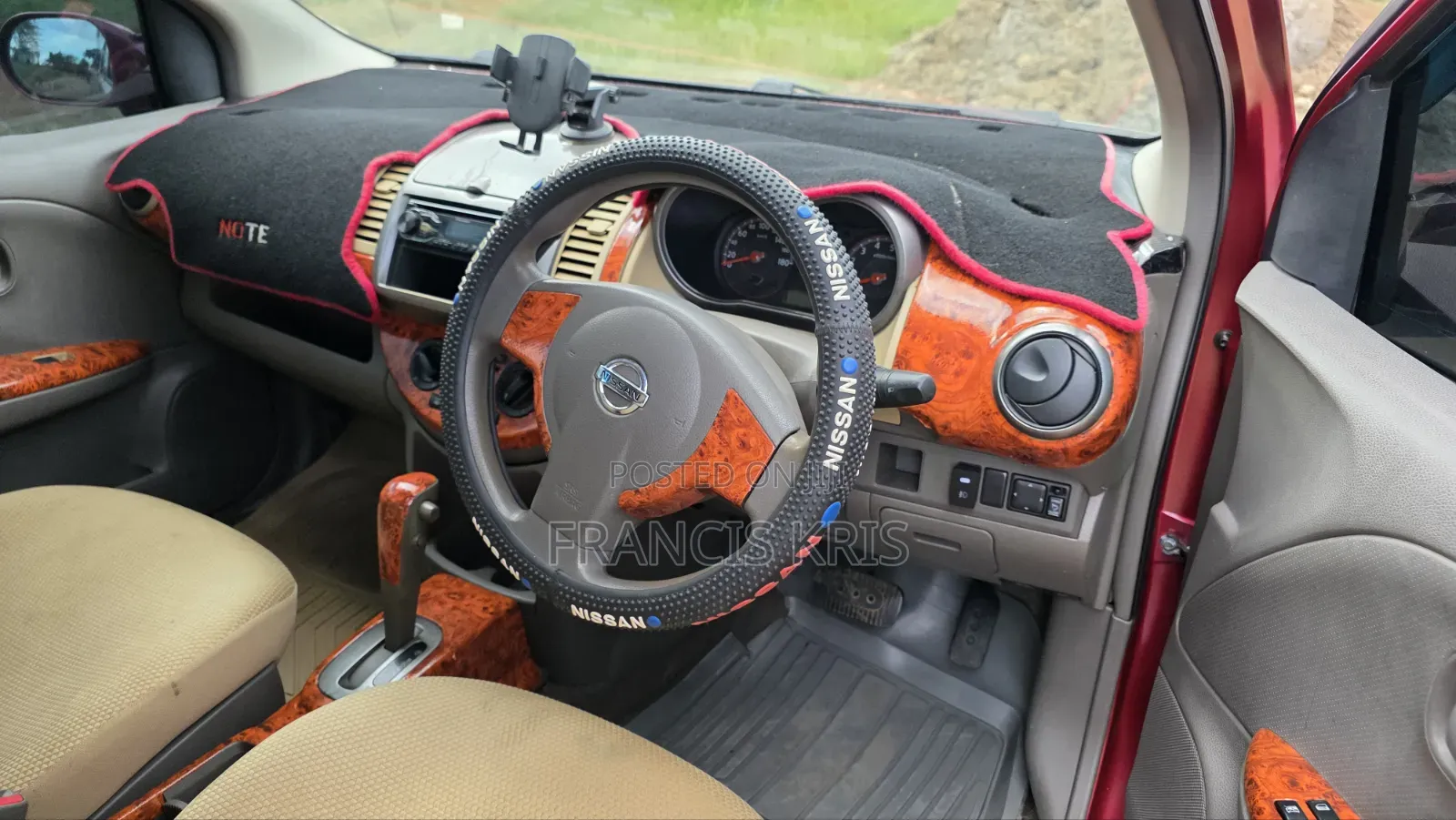 Nissan Note 2006 Maroon