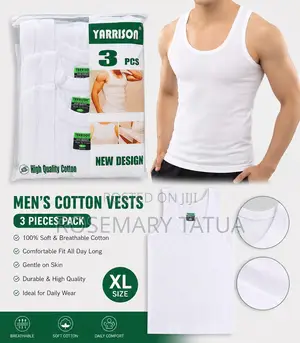 Premium Men's Innerwear – 100% Cotton
