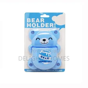 Cute Bear Toothbrush Holder