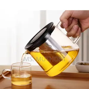 Ultra-Modern Premium Borosilicate Glass Teapot With Infuser