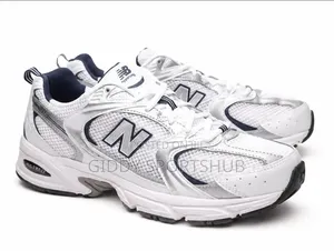New Balance 530 Lifestyle Running Shoes – White/Silver