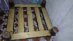 Foldable Pallet Bed