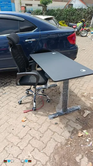 Black 1.2melectric Office Table