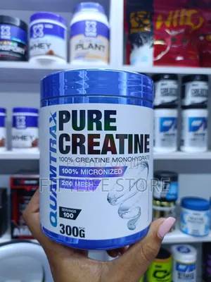 Quamtrax Pure Creatine Monohydrate 300g 100 Servings New Packaging