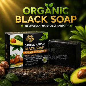 Original Pure African Black Soap