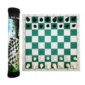 Tournament Chess Board Game Mat Foldable With Free Carrier Bag-Medium