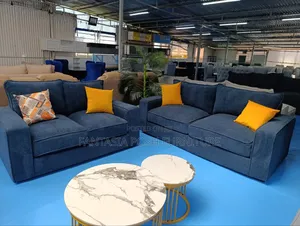 Blue 3+2 Sofa Set + Free Delivery