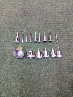 15-Piece Diamond Glass Hole Saw Set