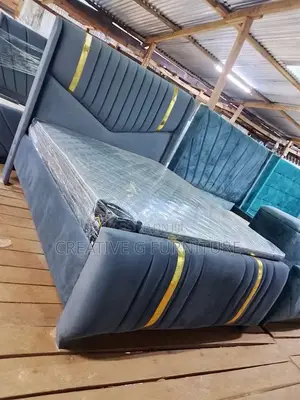 5 by 6 Chester Bed Dark Grey