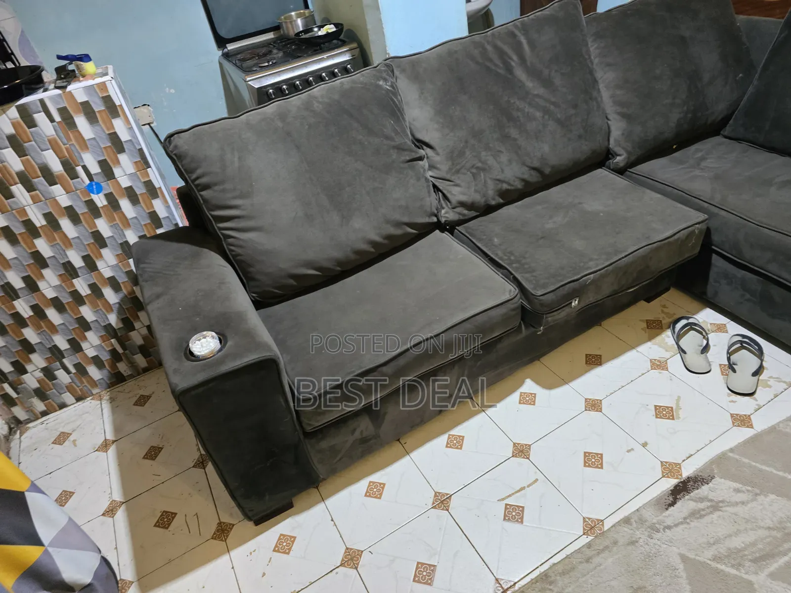 L Shaped Corner 6 Seater Sofa