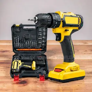 Reliable High Durability Cordless Drill With Drilling Impact Functions