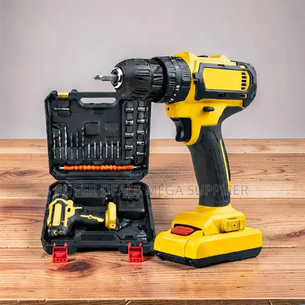 Efficient High Performance Cordless Drill With Impact Functions