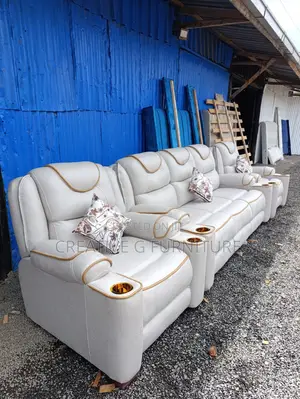 7-Seater Semi-Recliner Sofa Set