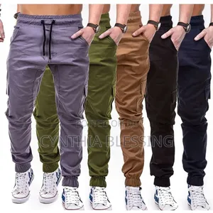 Cargo Pants _Green Khaki Coffee Grey Black Blue