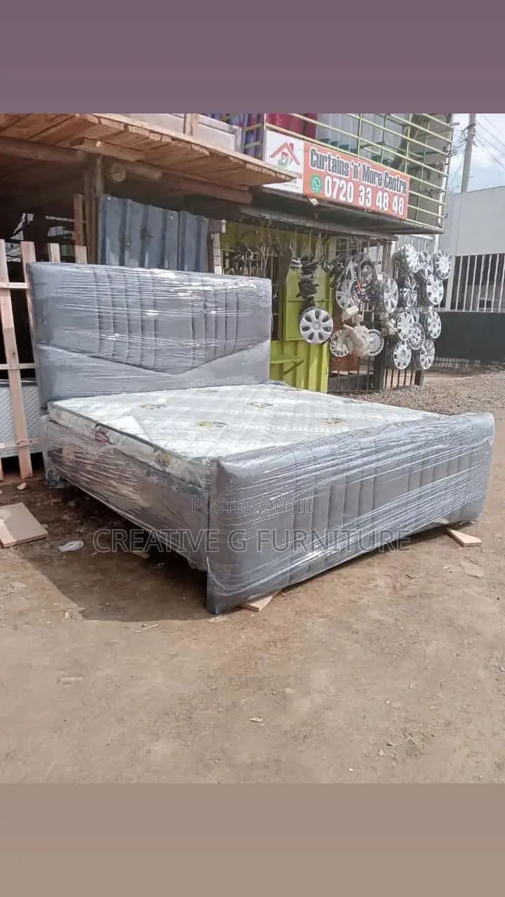 5x6 Chester Bed – Grey