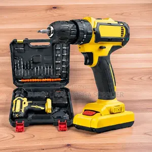 Dual Functionality Cordless Drill With Impact Function