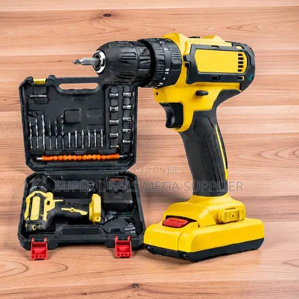 Dual Functionality Cordless Drill With Impact Function