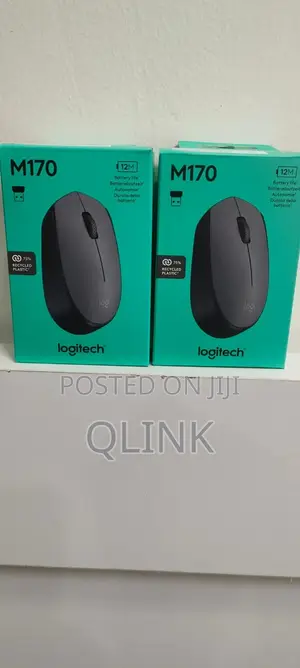 Logitech M170 Wireless Mouse - Grey