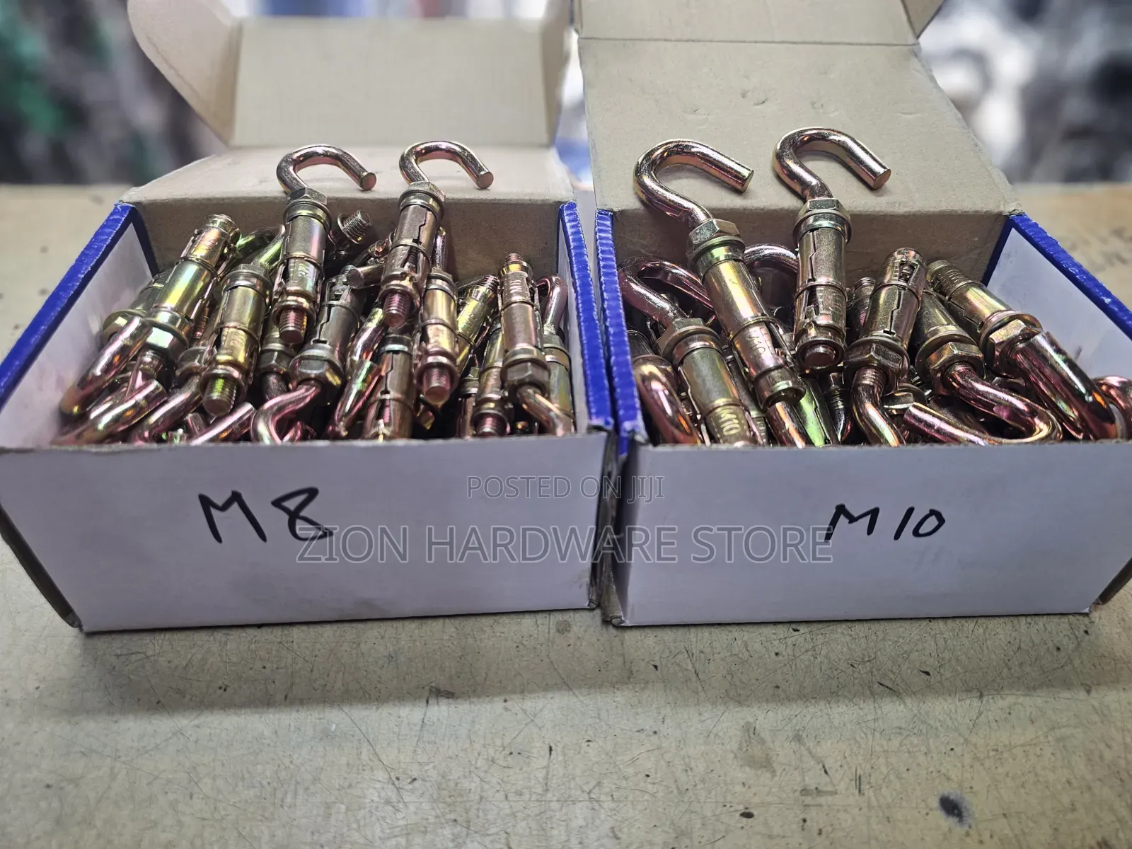 Rawl Bolt M8/M10,Rawl Bolt With Hook M8/M10
